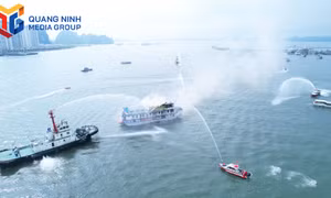 Mãn nhãn diễn tập chữa cháy và tìm kiếm cứu nạn lớn nhất tỉnh Quảng Ninh