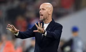 HLV Ten Hag bàng quan trước tin đồn rạn nứt ở Man Utd
