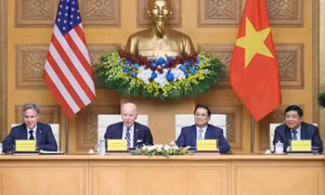 Thủ tướng và Tổng thống Joe Biden dự Hội nghị cấp cao Việt Nam-Hoa Kỳ