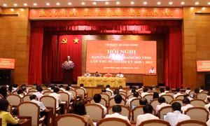 Phấn đấu 8 năm liên tiếp cán đích tăng trưởng GRDP trên 2 con số, thu NSNN trên 54.000 tỷ đồng