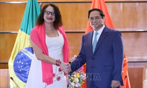 Thủ tướng Phạm Minh Chính tiếp Chủ tịch Đảng Cộng sản Brazil