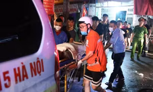 Khoảng 40 người thương vong trong vụ cháy ở chung cư quận Thanh Xuân