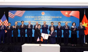 Tổng Bí thư Tô Lâm chứng kiến lễ ký các hợp đồng, thỏa thuận hợp tác của Việt Nam và Hoa Kỳ
