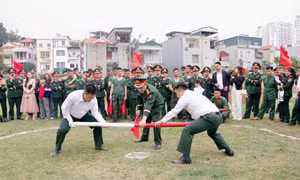Bộ CHQS tỉnh Quảng Ninh tổ chức hoạt động vui xuân, nâng cao đời sống tinh thần bộ đội