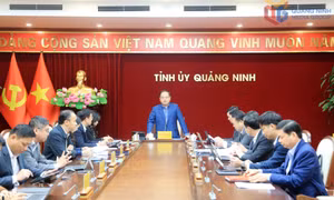 Giao ban Thường trực Tỉnh ủy