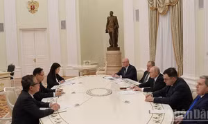 Đặc phái viên của Tổng Bí thư Tô Lâm hội kiến Tổng thống Liên bang Nga Vladimir Putin