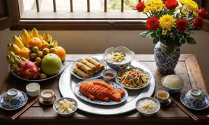 5 món ngon, chuẩn vị trong mâm cỗ chay cúng ông Công ông Táo