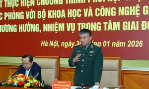 Quân đội đã làm chủ công nghệ lõi chế tạo nhiều chủng loại vũ khí công nghệ cao