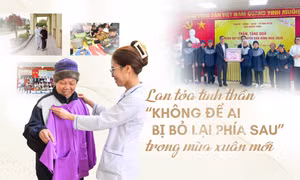 Lan tỏa tinh thần “Không để ai bị bỏ lại phía sau” trong mùa xuân mới