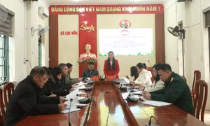 Xã Lục Hồn hiệp thương lần thứ ba chọn 32 người ứng cử đại biểu HĐND xã