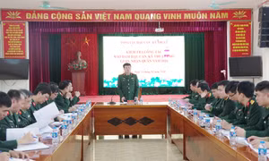 Bộ CHQS tỉnh Quảng Ninh bảo đảm tốt công tác hậu cần, kỹ thuật cho giao, nhận quân năm 2026