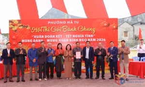Phường Hà Tu: Cấp Giấy chứng nhận quyền sử dụng đất đình Lộ Phong 