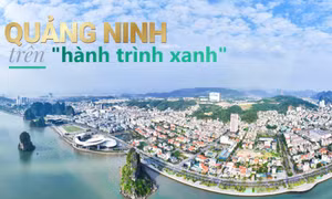 Quảng Ninh trên "hành trình xanh"