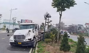 Va chạm xe đầu kéo, người đàn ông ở Hải Phòng tử vong tại chỗ