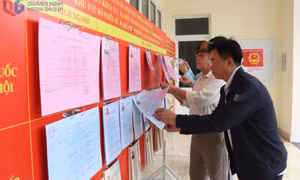 Niêm yết danh sách người ứng cử: Công khai, minh bạch, đúng quy định