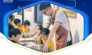 Thanh âm Vùng mỏ: Lớp vẽ hạnh phúc - Nơi ước mơ được tô màu