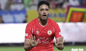 Nhận thẻ đỏ ở cúp châu Á, cầu thủ CLB Công An Hà Nội bị treo giò ở V-League