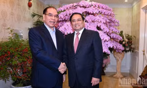 Thủ tướng Phạm Minh Chính thăm, chúc Tết nguyên lãnh đạo Đảng, Nhà nước và dâng hương các cố Lãnh đạo tiền bối