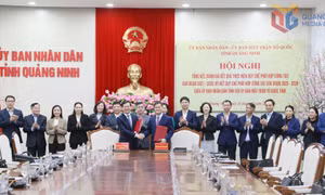 UBND tỉnh và Ủy ban MTTQ tỉnh ký kết Quy chế phối hợp công tác giai đoạn 2026-2030