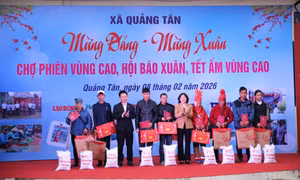 Khai mạc chuỗi hoạt động Phiên chợ vùng cao – Hội báo xuân và chương trình “Tết ấm vùng cao” Xuân Bính Ngọ năm 2026