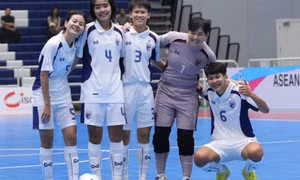 Xác định 2 trận bán kết Giải futsal nữ Đông Nam Á 2026: Việt Nam đấu Thái Lan