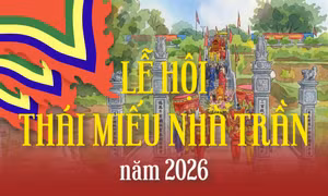 Lễ hội Thái Miếu nhà Trần năm 2026