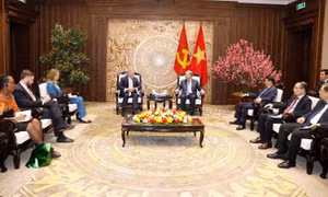 Tổng Bí thư Tô Lâm tiếp Trợ lý Ngoại trưởng Hoa Kỳ Michael DeSombre