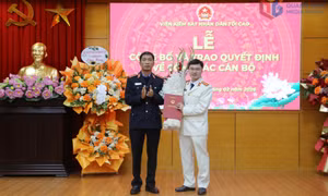 Công bố quyết định của Viện Kiểm sát nhân dân tối cao về công tác cán bộ