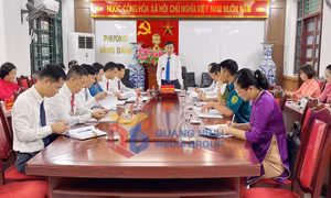 Hội nghị BTV, BCH và Kỳ họp thứ nhất HĐND phường Vàng Danh, nhiệm kỳ 2021-2026, tháng 7-2025
