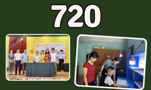 720 - là số trẻ em được hỗ trợ từ chương trình “Mẹ đỡ đầu” từ năm 2022 đến nay