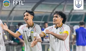 Timor-Leste hòa Myanmar 4-4 tại giải U23 Đông Nam Á 2025