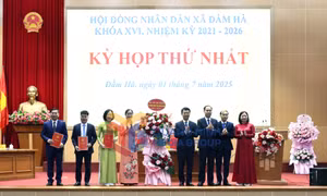 Hội nghị BTV, BCH và Kỳ họp thứ nhất, khóa XVI, HĐND xã Đầm Hà, nhiệm kỳ 2021-2026, tháng 7-2025