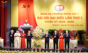 Đại hội đại biểu Đảng bộ phường Móng Cái 1 lần thứ I, nhiệm kỳ 2025 - 2030