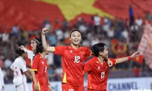 Thắng UAE 6-0, tuyển nữ Việt Nam ở gần vé dự Asian Cup nữ 2026