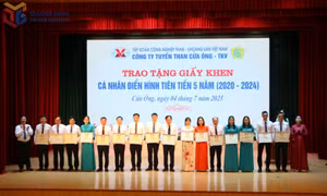 Công ty Tuyển than Cửa Ông: Tuyên dương điển hình tiên tiến giai đoạn 2020-2024
