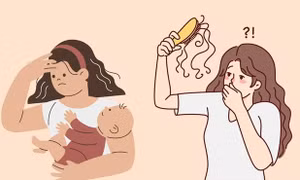 3 sai lầm phổ biến gây rụng tóc ở phụ nữ sau sinh