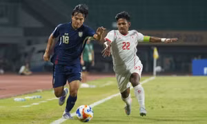 Hòa không bàn thắng với U23 Myanmar, U23 Thái Lan vào bán kết