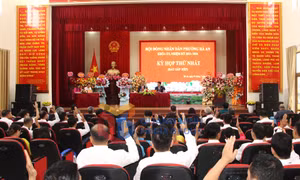 Hội nghị BTV, BCH và Kỳ họp thứ nhất HĐND phường Hà An, nhiệm kỳ 2021-2026, tháng 7-2025