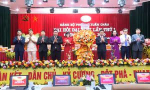 Đại hội Đại biểu Đảng bộ phường Tuần Châu lần thứ I, nhiệm kỳ 2025-2030