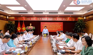 Chủ tịch nước Lương Cường làm việc với Ban Thường vụ Tỉnh ủy về vận hành chính quyền địa phương 2 cấp