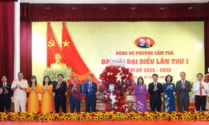 Đại hội đại biểu Đảng bộ phường Cẩm Phả lần thứ I, nhiệm kỳ 2025-2030, tháng 7-2025
