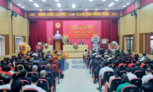 Hội nghị BTV, BCH và Kỳ họp thứ nhất HĐND phường Quang Hanh, nhiệm kỳ 2021-2026, tháng 7-2025