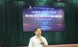 Công ty CP Nhiệt điện Quảng Ninh: Tổ chức khoá đào tạo ứng dụng trí tuệ nhân tạo (AI)