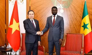 Chủ tịch Quốc hội Trần Thanh Mẫn hội kiến Tổng thống Senegal
