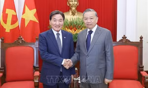 Tổng Bí thư Tô Lâm tiếp Đặc phái viên của Tổng thống Hàn Quốc