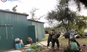 Huy động hơn 2.600 cán bộ, chiến sĩ và hàng trăm phương tiện sẵn sàng ứng phó cơn bão số 3