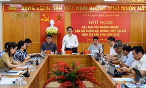 Gặp mặt các doanh nghiệp vận tải đường bộ, đường thủy nội địa