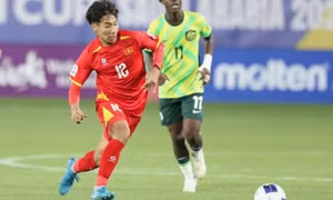 Thủng lưới 2 bàn trong 2 phút, U16 Việt Nam thua ngược U16 Australia