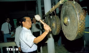Nguyên Chủ tịch nước Trần Đức Lương - người con ưu tú của "núi Ấn sông Trà"