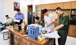 Bắt 3 lãnh đạo Công ty cổ phần Quản lý công trình đô thị Bắc Giang